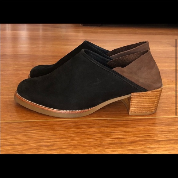 Anthropologie Shoes - COPY - ALL BLACK Suede & Leather Booties 37